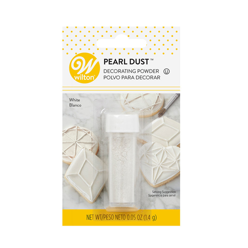 Wilton White Pearl Dust 0.05 Oz Luster Dusts - BakeDeco.Com