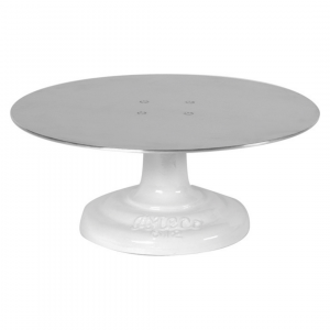 Ateco Revolving Cake Stand Aluminum Top 12" Dia.