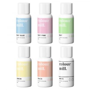 Colour Mill Oil Based Pastel Colors, 20ml - Pack of 6