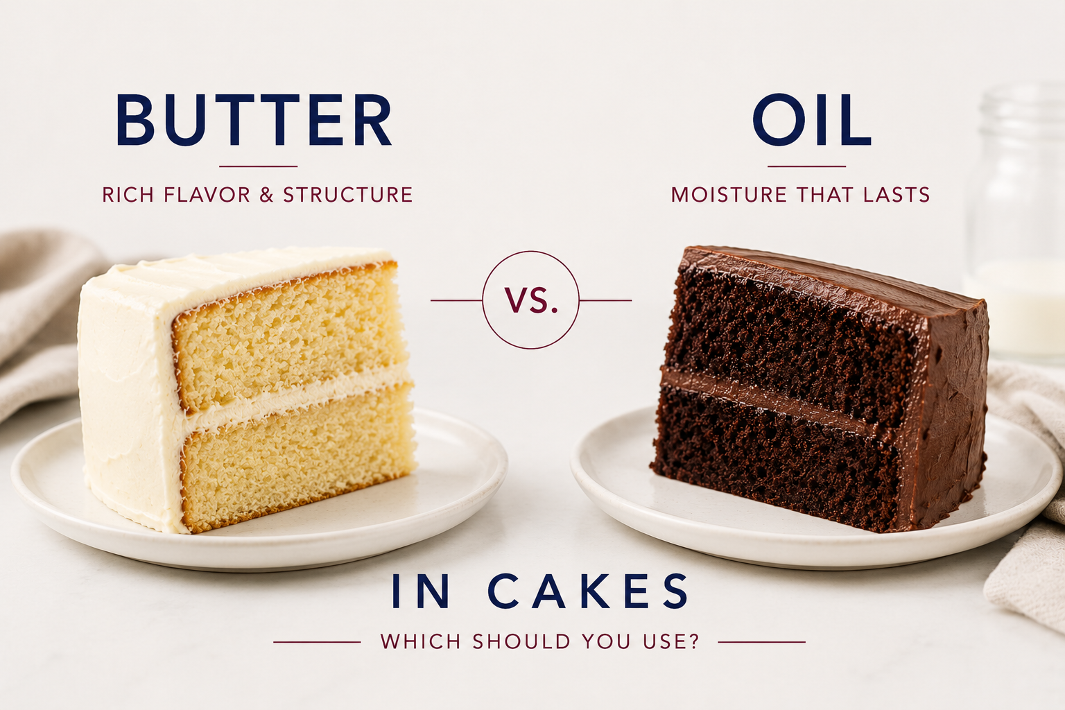 Butter vs. Oil in Cakes: Which Should You Use?