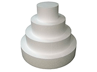 Wacky Cake Dummy, Polystyrene, Set of 4 Cake Dummies, Polystyrene