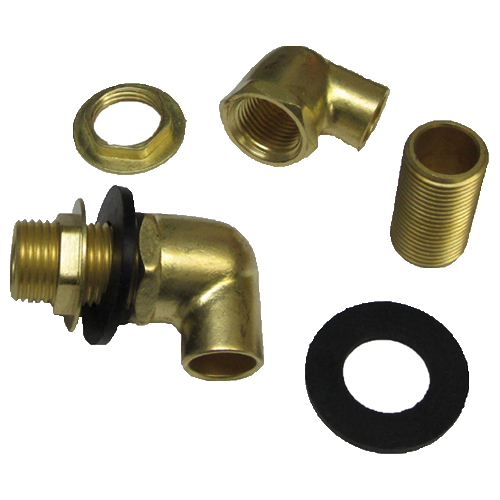 Krowne Metal 21-190L Wall Faucet Mounting Kit low lead compliant image 1
