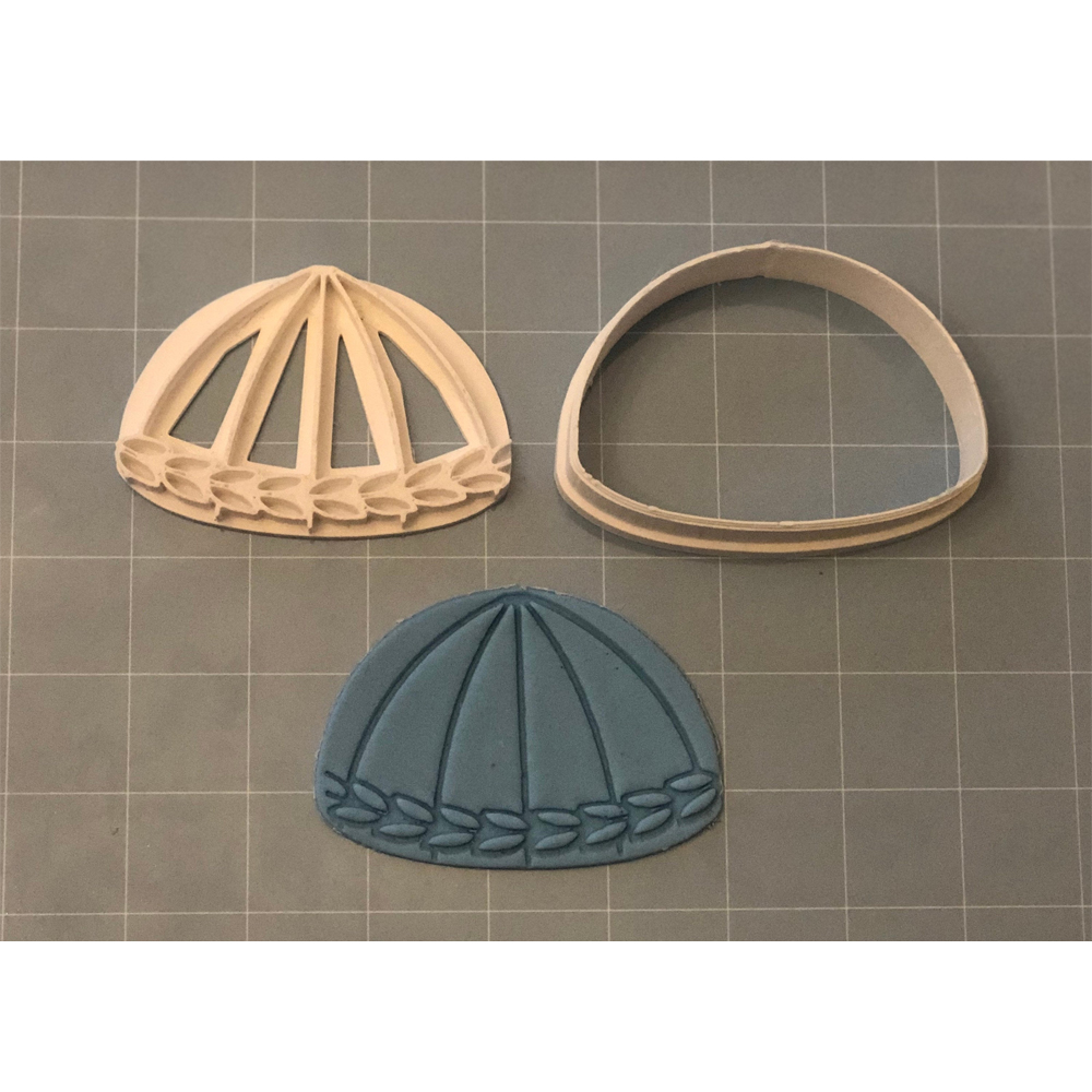 Lil Miss Cakes Yarmulke Cookie Cutter Set  image 1