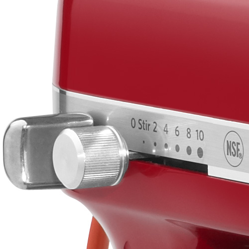 KitchenAid KSM8990ER Red 8 Qt. Bowl Lift Countertop Mixer with Standard  Accessories - 120V, 1 3/10 hp