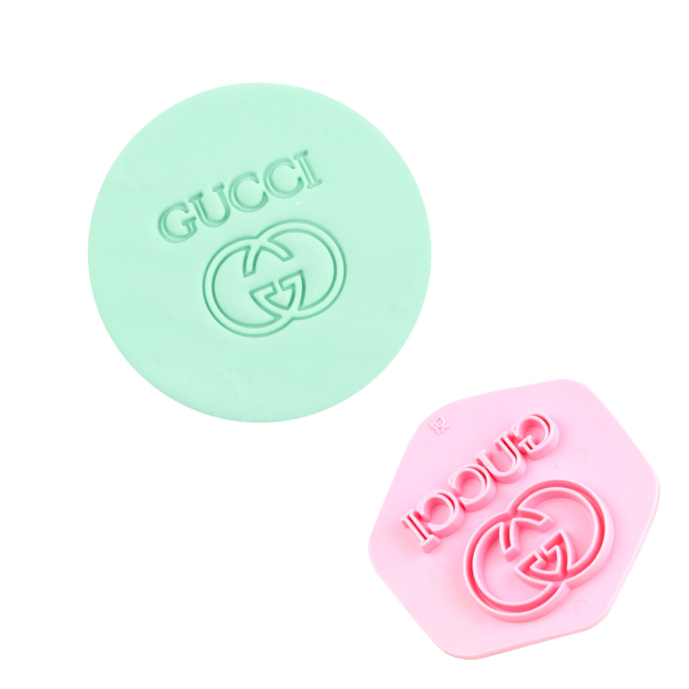 O'Creme Gucci Symbol Gumpaste Cutters, Set of 4 Assorted Gumpaste Cutters 