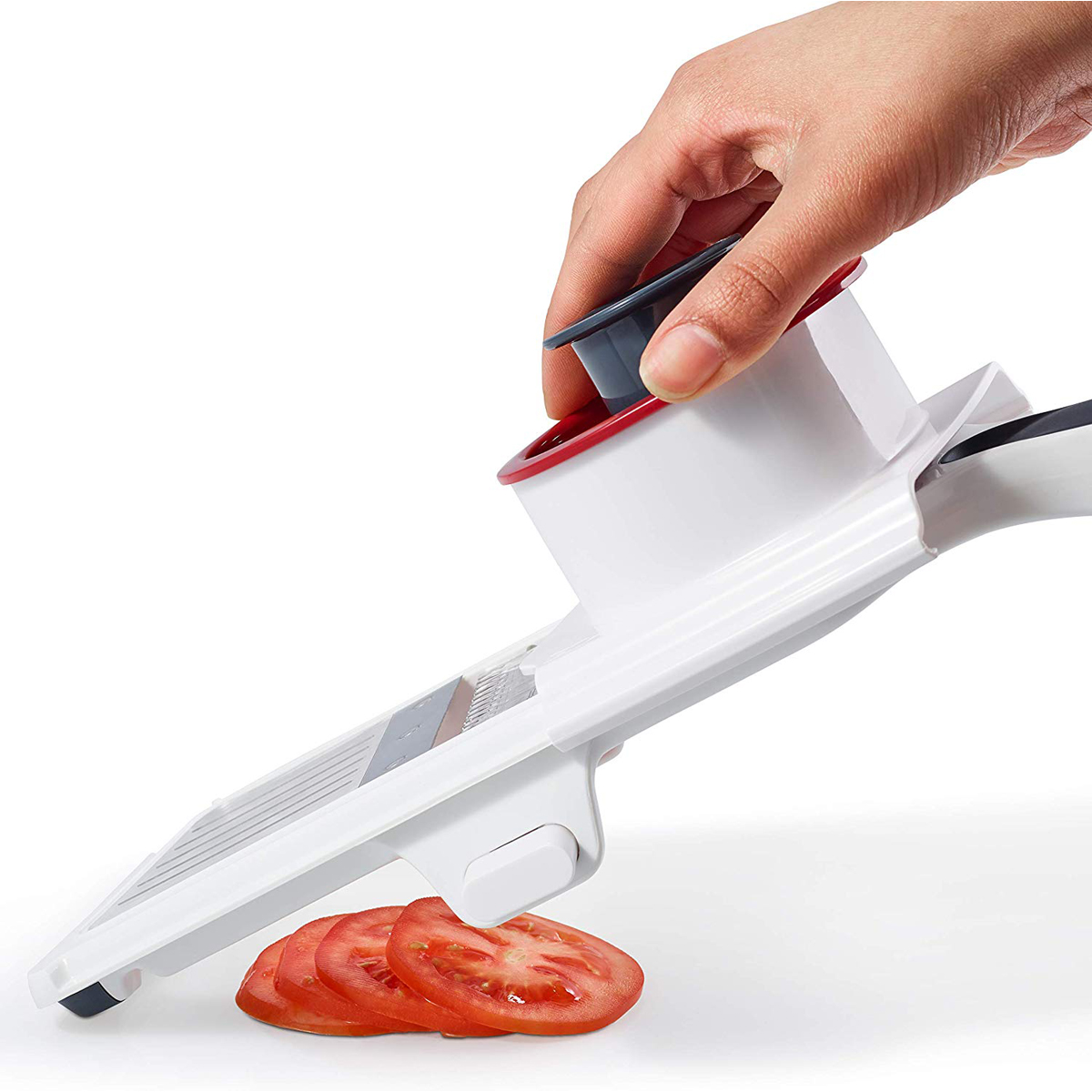 Zyliss E900044U 13" Handheld Slicer, White/Red image 6