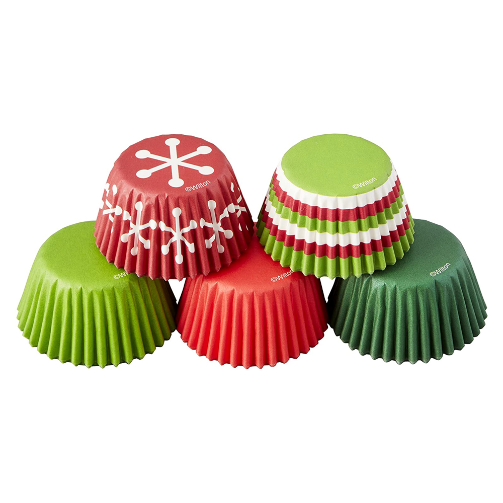 Wilton Holiday Mini Baking Cups - Pack of 150 image 1