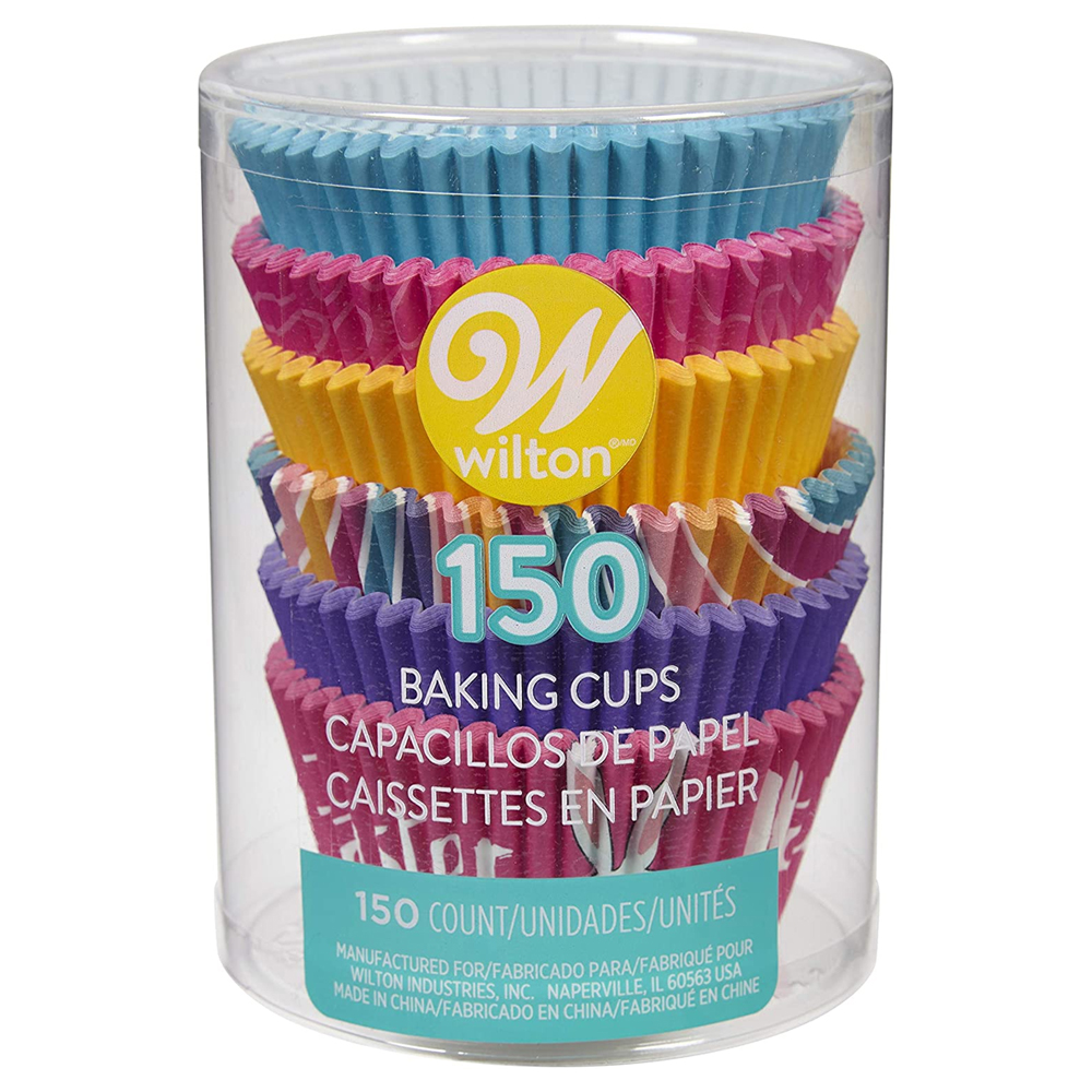 Wilton Dots and Stripes Cupcake Liners, 150-Count