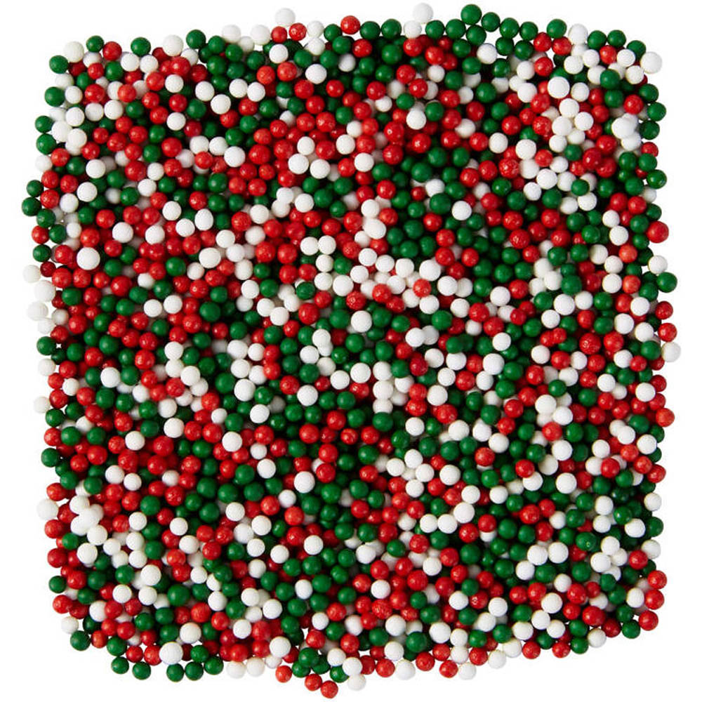 Wilton Christmas Nonpareil Sprinkles, 13.6 oz. image 1