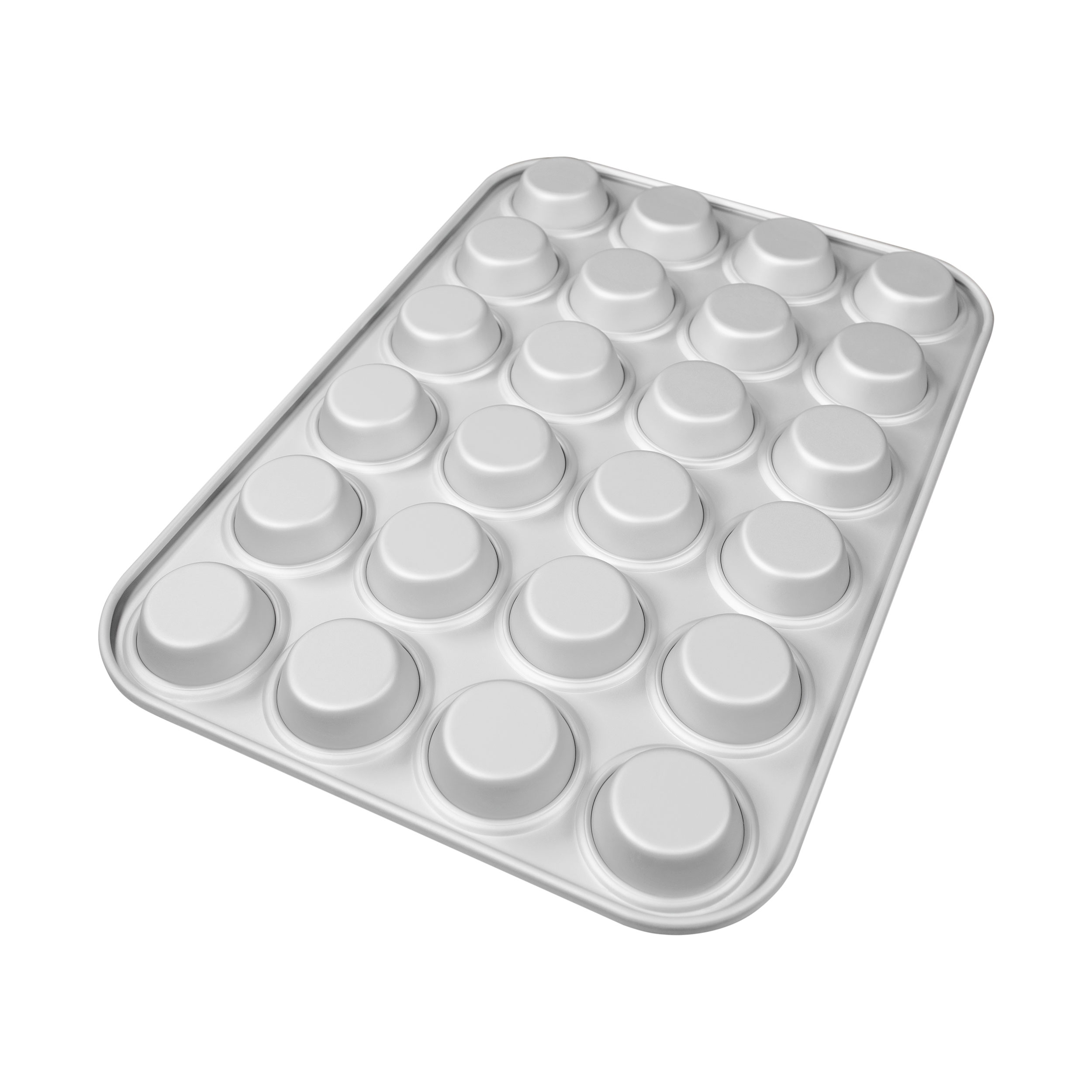Standard Muffin-Cupcake Pan 12 Cavity 2 x 2-3/4 Inches by Fat