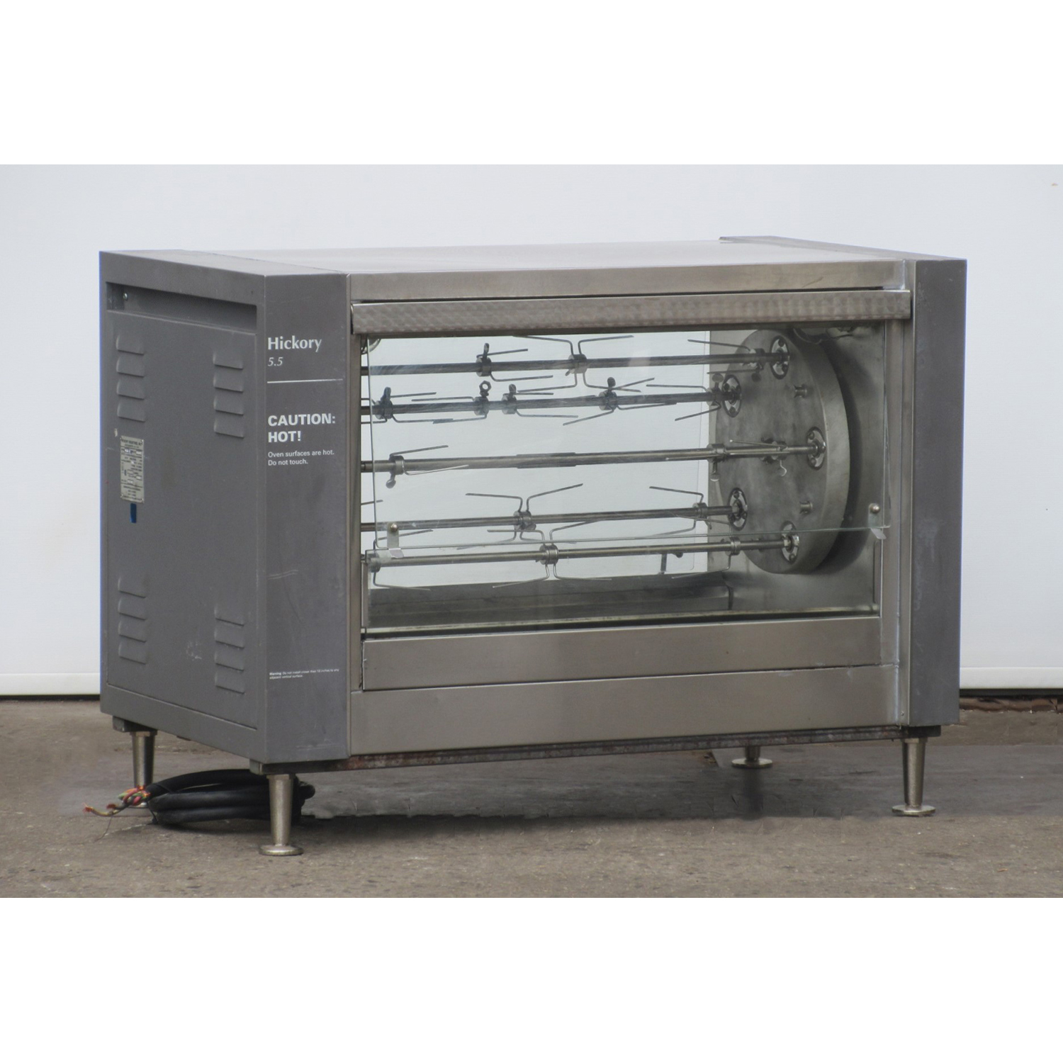 Hickory N/5.5 E Rotisserie 5 Spit, Electric, Used Excellent Condition image 4