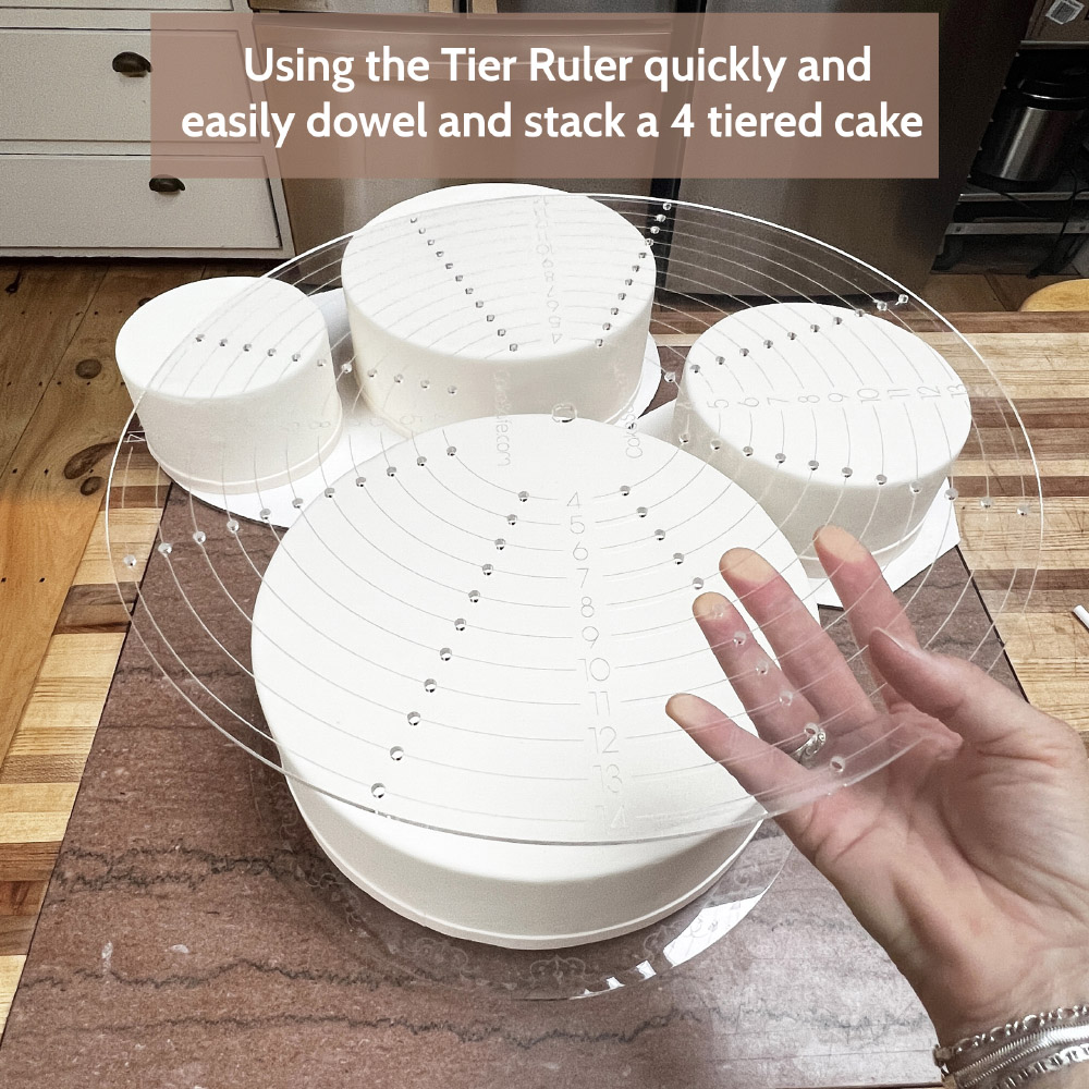 CakeSafe Round Tier Ruler image 1