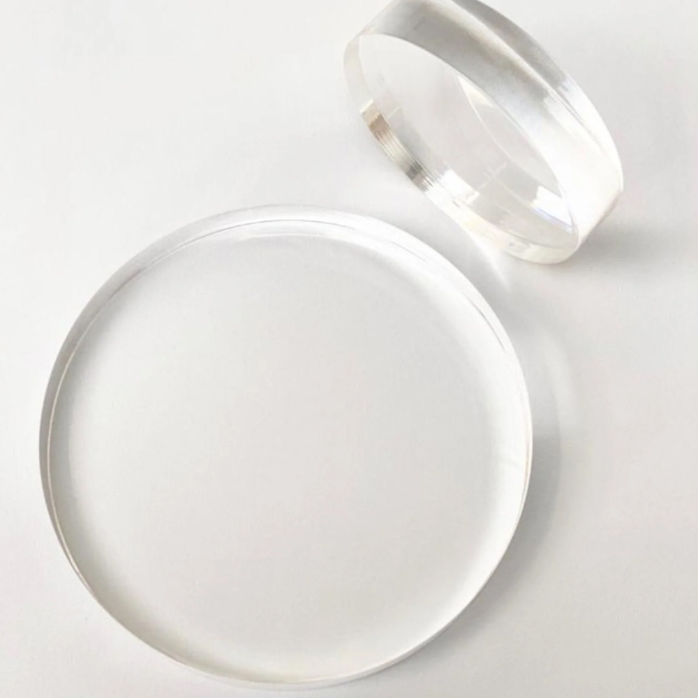 Prop Options 6" Round Clear Acrylic Cake Separator image 4