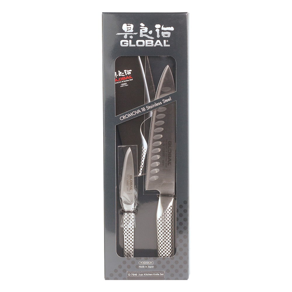 Global 2-Piece Kitchen Knife Set image 1