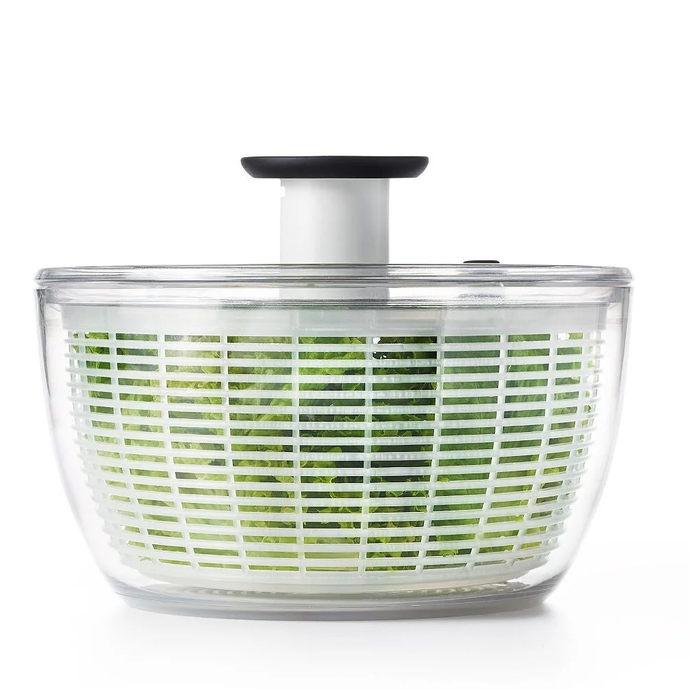 OXO White Salad Spinner image 3