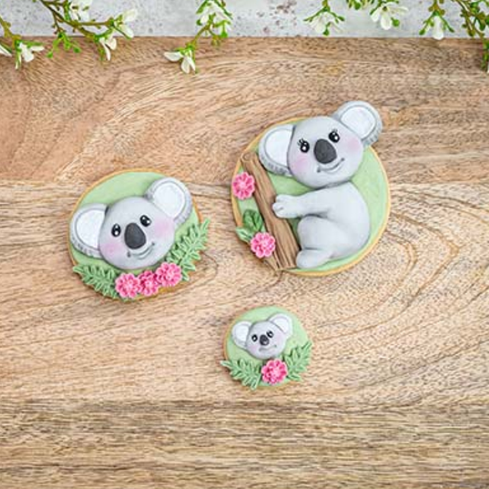 Karen Davies Sugarcraft Koala Bear Silicone Mold image 2