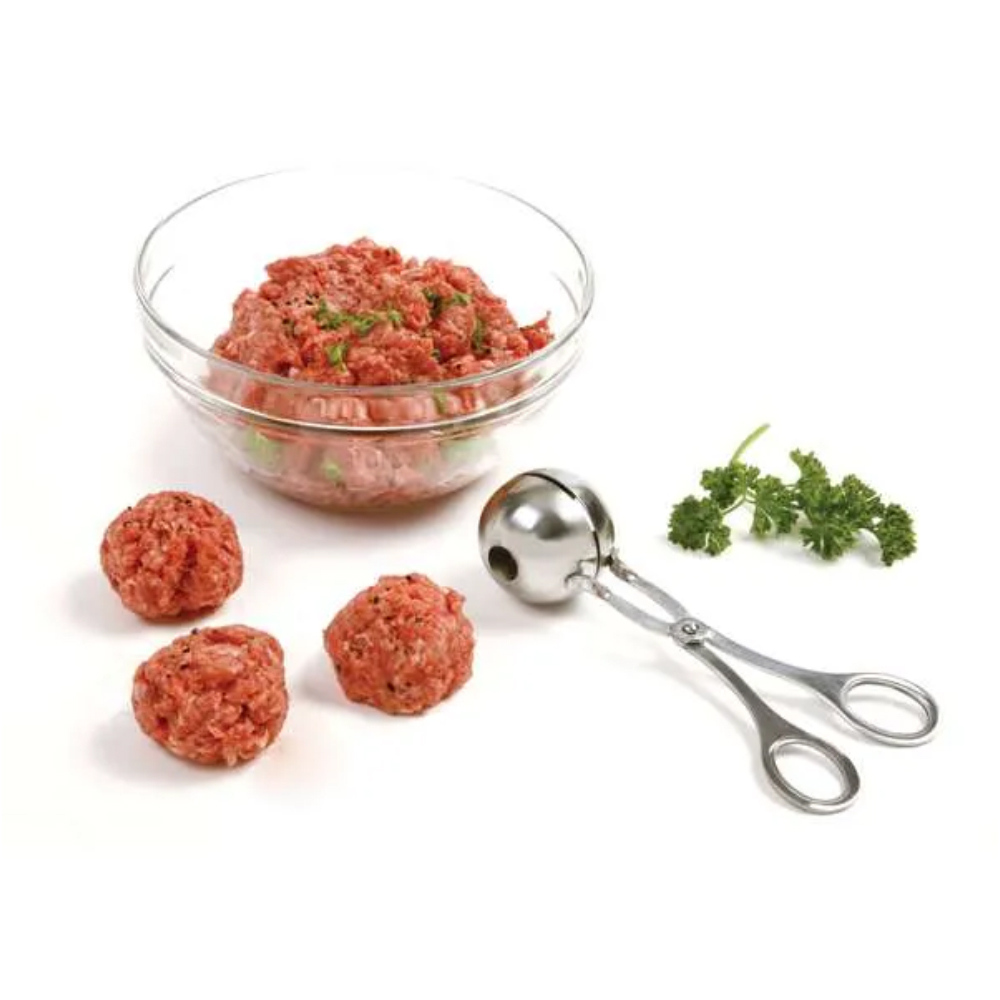 Norpro Stainless Steel Meat Baller, 1-1/4" image 1