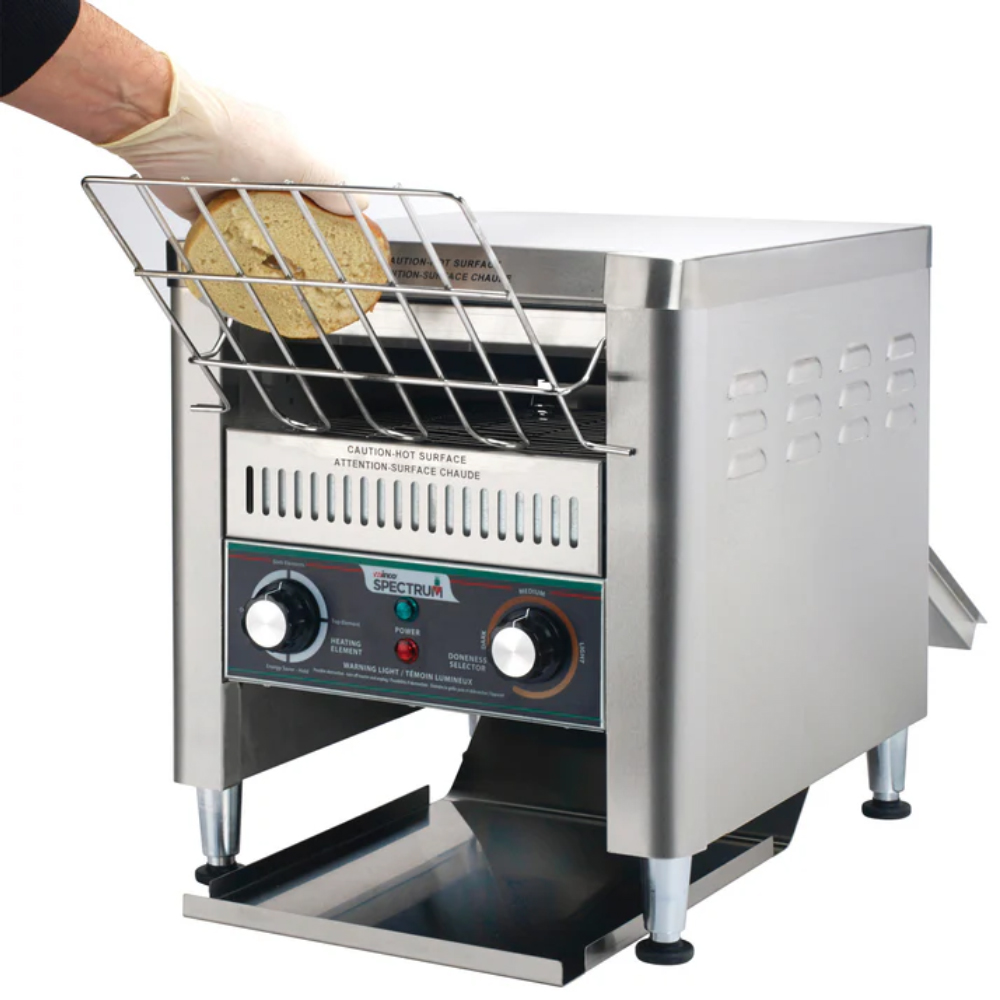 Winco Spectrum Electric Conveyor Toaster, 300 Slices per Hour image 2