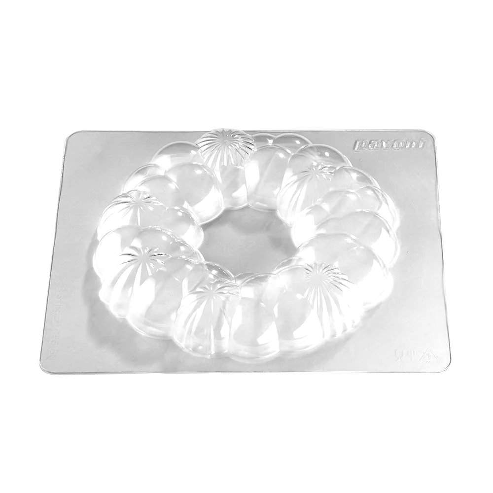 Pavoni KT219 Garland Thermoformed Plastic Chocolate Mold image 4