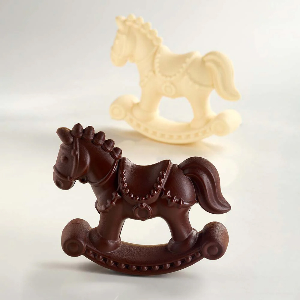 Pavoni KT221 Rocking Horse Thermoformed Plastic Chocolate Mold image 2