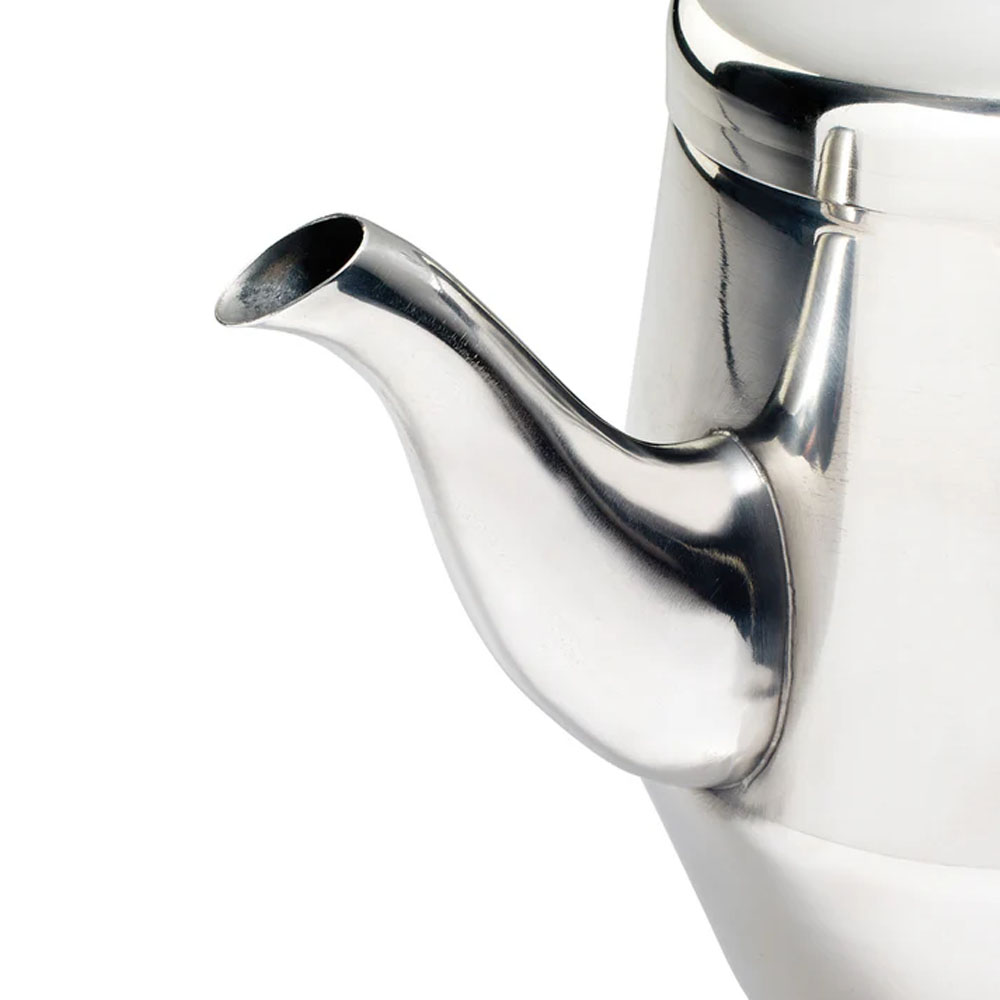 Winco Gooseneck Teapot Stainless Steel image 3