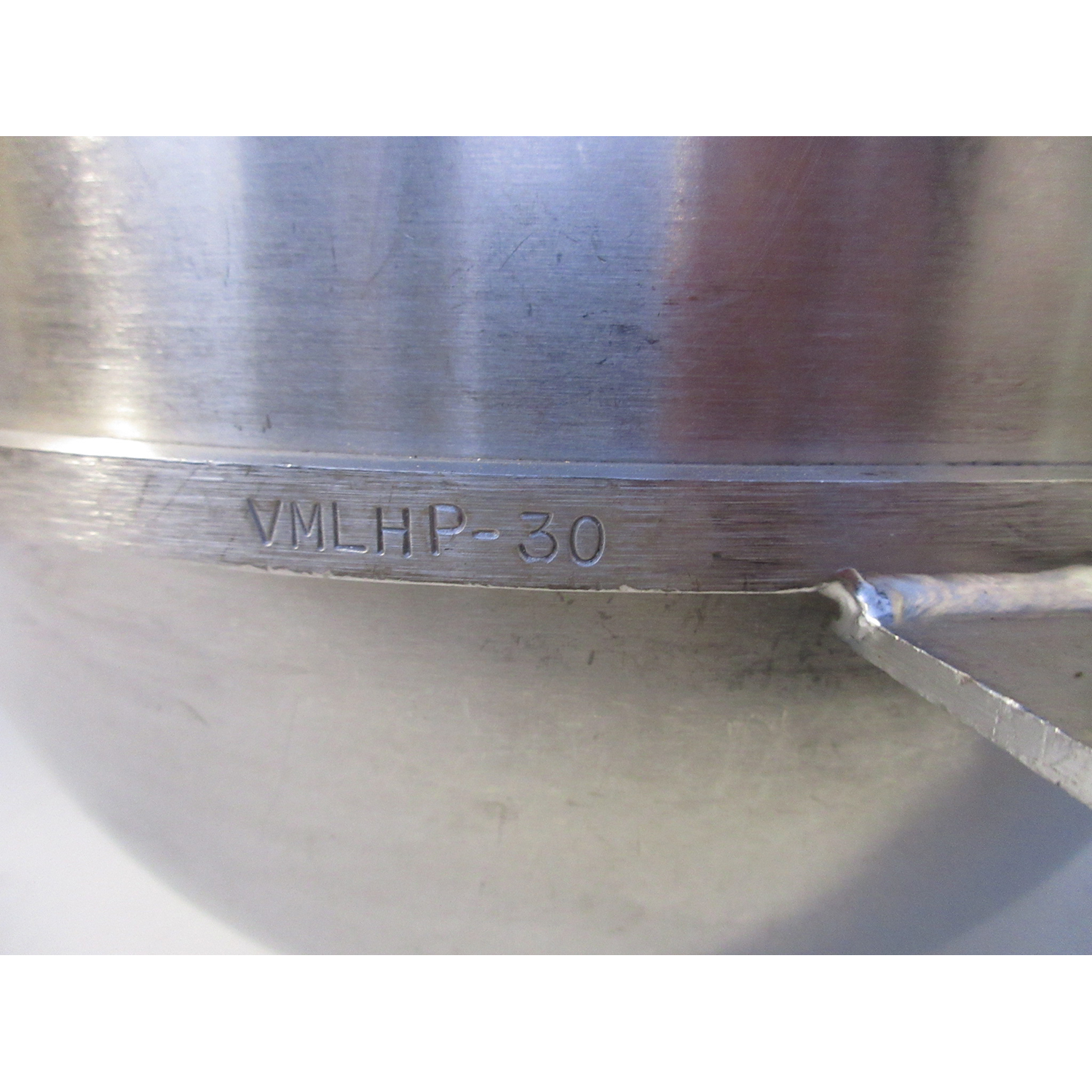 Hobart 00-295648 VMLH30 30-Quart Bowl for 80 to 40/30 Bowl Adapter, Used Excellent Condition image 2