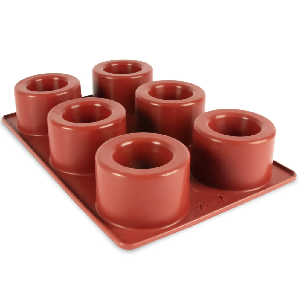 Mae Innovation Silicone Savarin Mold, 6 Cavities image 3