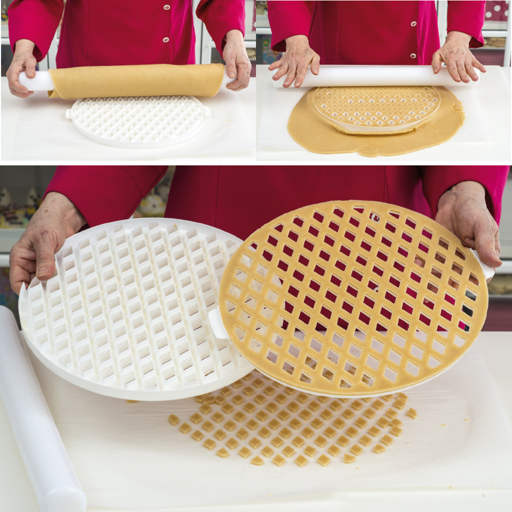 Decora Classic Lattice Pie Cutter, 11.8" Diameter image 2