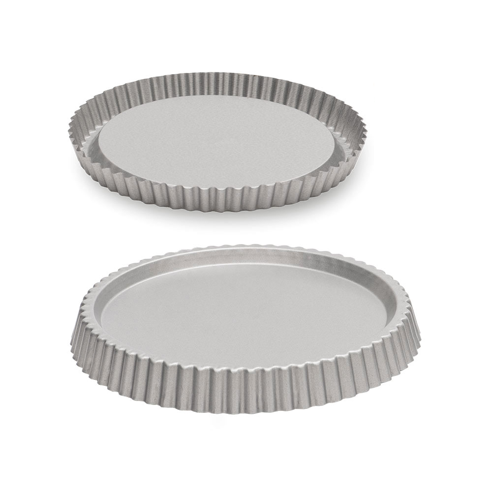 Decora Fluted Round Flan Tart Pan, 11" Dia. x 1.2" image 1