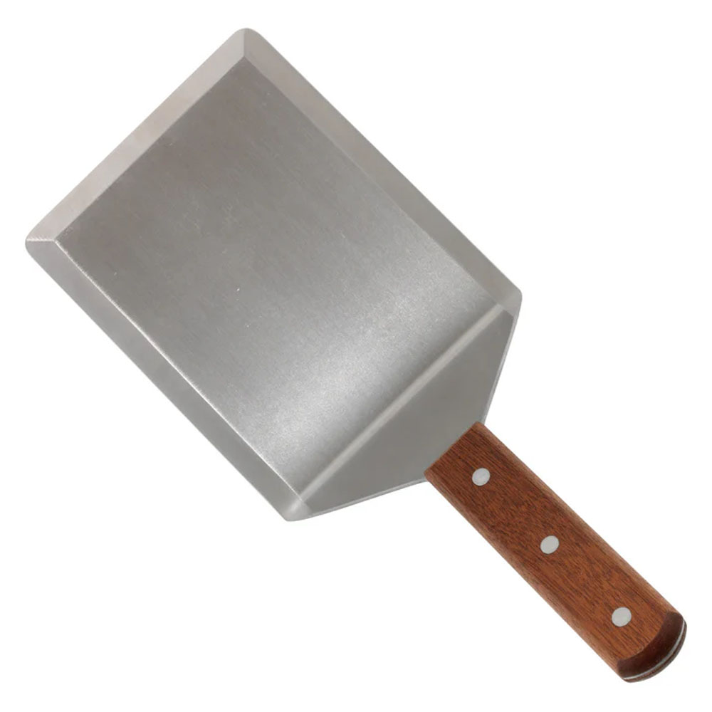 Winco TN56 Offset Turner, 5" x 6" Blade with Cutting Edge image 1