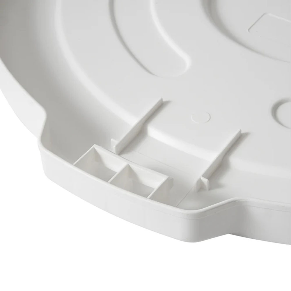 Winco White Lid for 20 Gallon Containers image 2