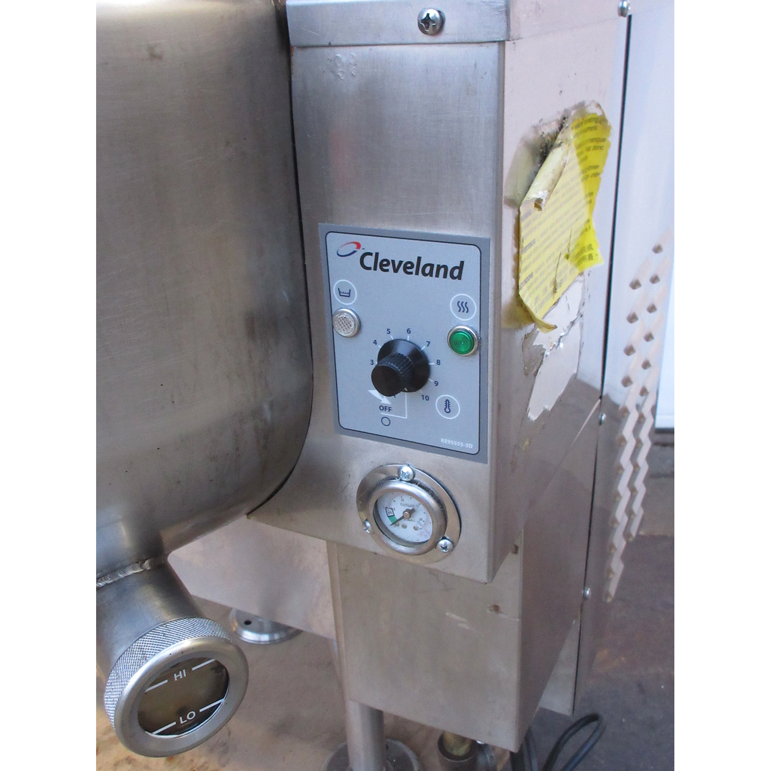 Cleveland KGL60 60 Gallon Gas Kettle, Used Excellent Condition image 1