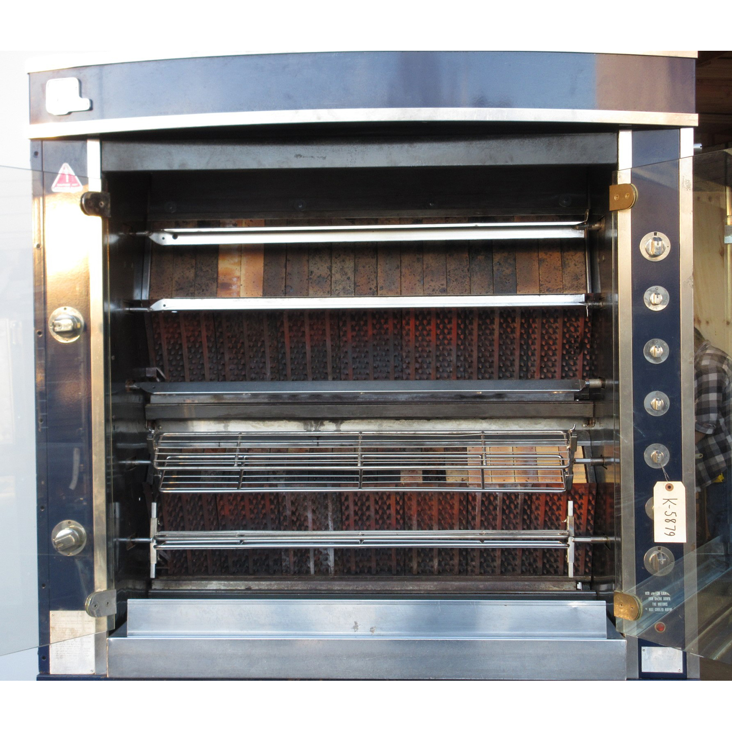 Rotisol 1350-5 Chicken Rotisserie Oven, 5 Spit, Natural Gas, Used Excellent Condition image 1