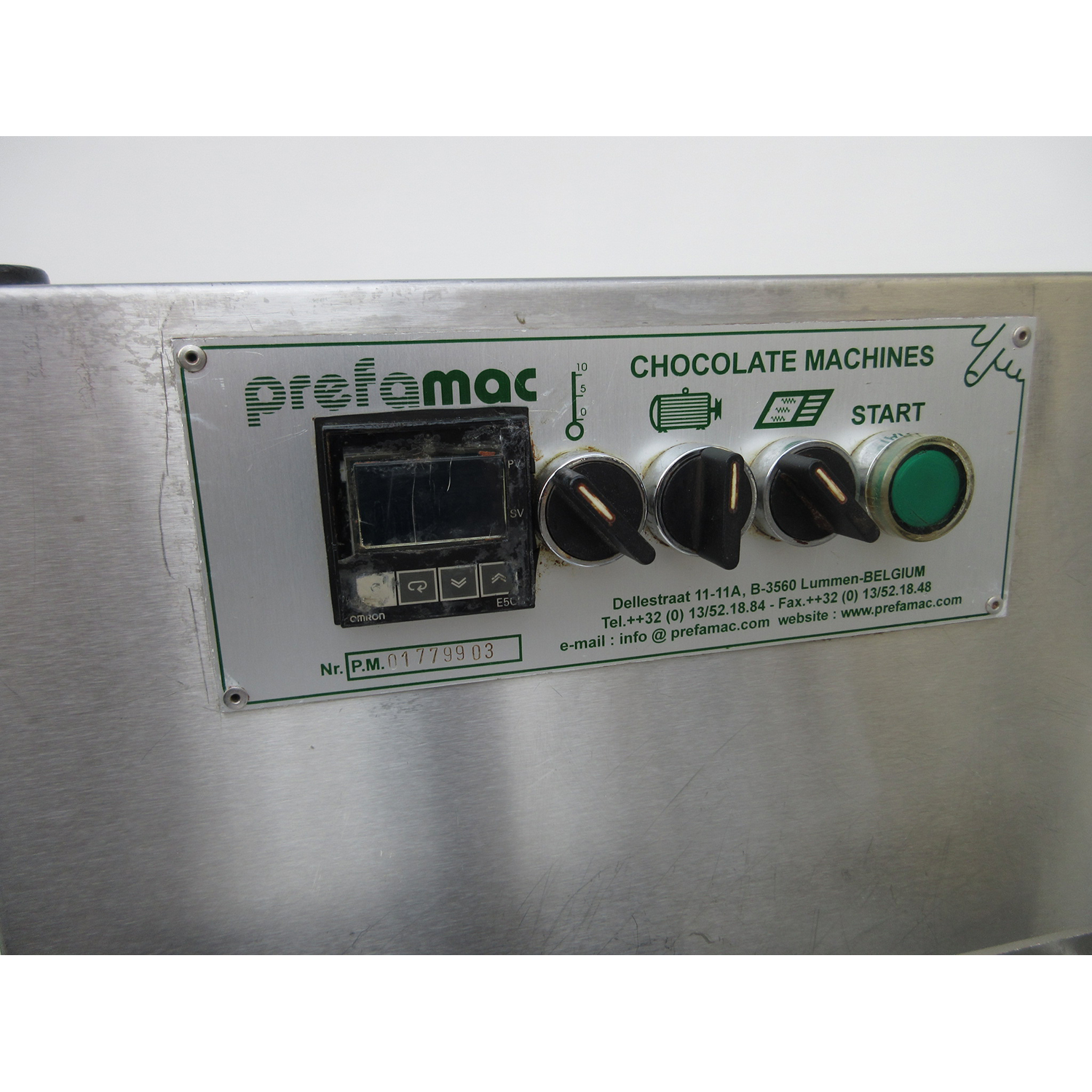 Prefamac Chocolate Moulding Machine, Used Excellent Condition image 5