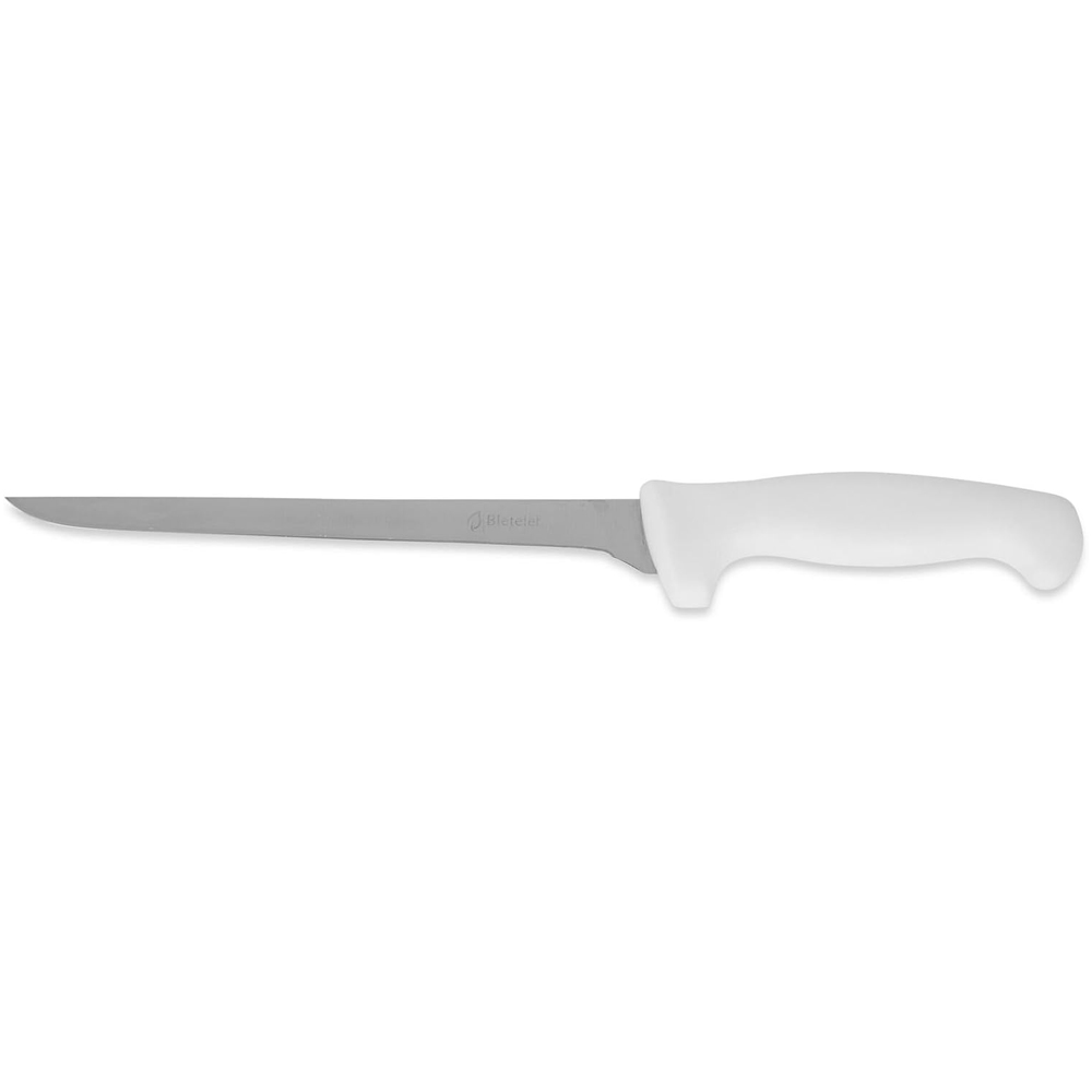 Bleteleh 8.5" Fillet Knife with White Handle image 1