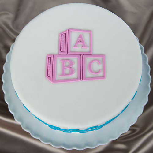 ABC-Blocks Cake image 1