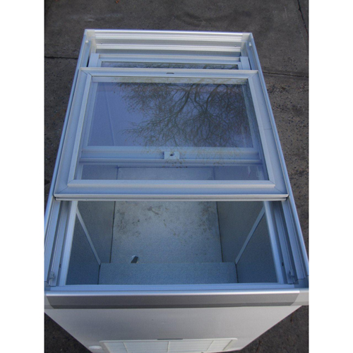 Vest Frost Glass Door Chest Freezer Model # IKG 273 Used Very Good Condition image 5