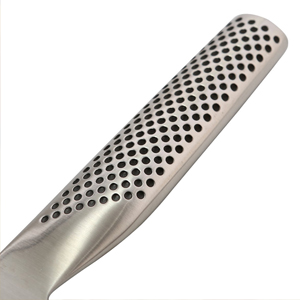 Global Cromova 18 Stainless Steel Bread Knife, 8-3/4" image 2