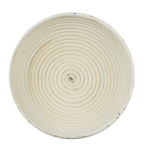 Vollum Brotform Round Proofing Basket with Linen, 10" x 4.25", 2 lb image 4