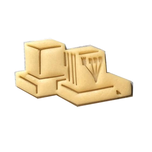 Lil Miss Cakes Tefillin Cookie Cutter Set, 4.25" image 1