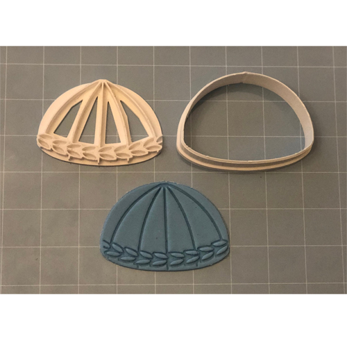 Lil Miss Cakes Yarmulke Cookie Cutter Set  image 1