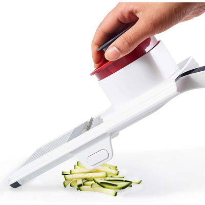 Zyliss E900044U 13" Handheld Slicer, White/Red image 7