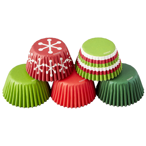 Wilton Holiday Mini Baking Cups - Pack of 150 image 1