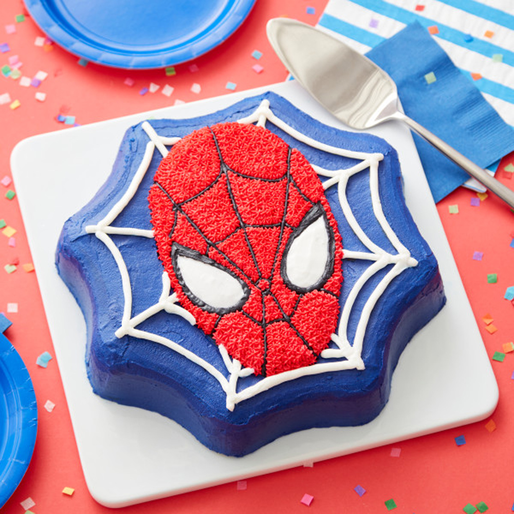 Wilton Ultimate Spiderman Cake Pan Specialty Cake Pans - BakeDeco.Com