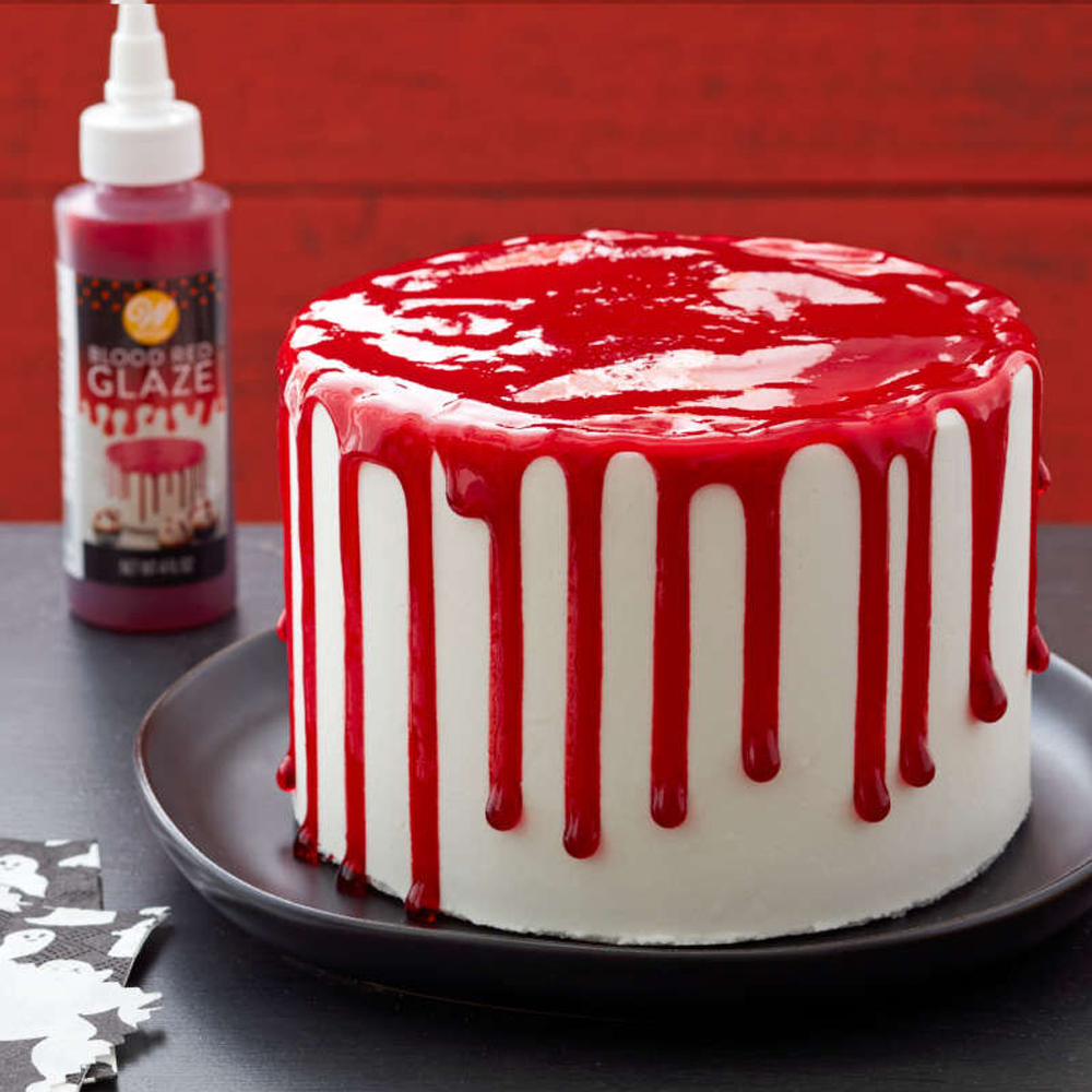 Wilton Red Fake Blood Glaze for Cakes and Cupcakes, 4 oz. image 3