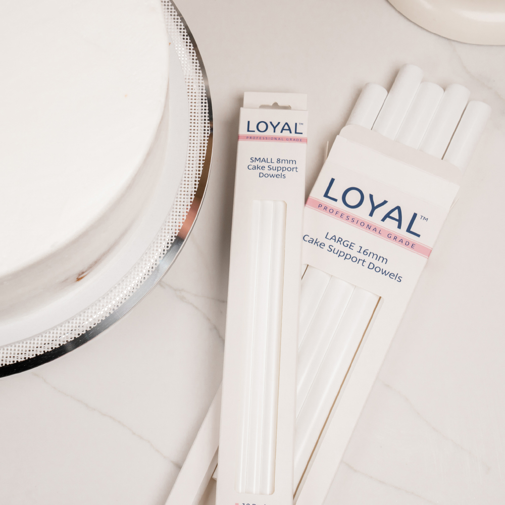 Loyal Bakeware Large Heavy Duty Cake Dowels, 12" x 0.6" - Pack of 5 image 2