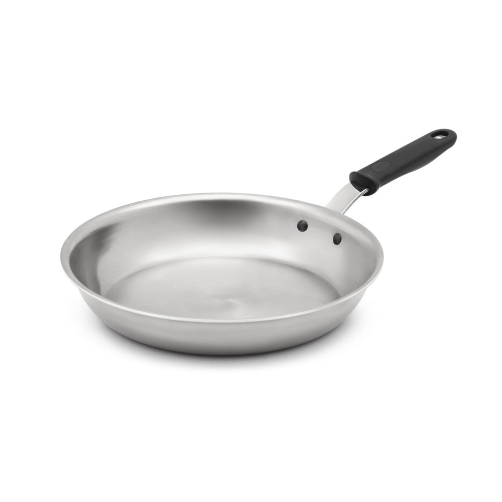 Vollrath Wear Ever Aluminum Fry Pan with Silicone Handle, 12" Diameter image 1