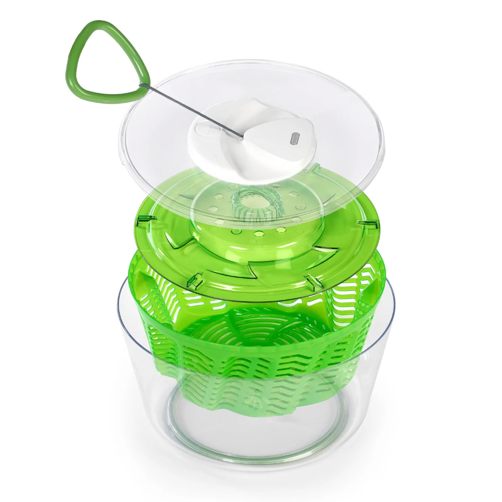 Zyliss Easy Spin 2 Aquavent Salad Spinner image 1