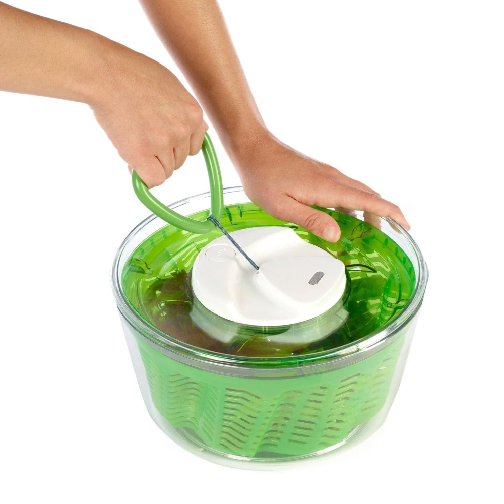 Zyliss Easy Spin 2 Aquavent Salad Spinner image 3
