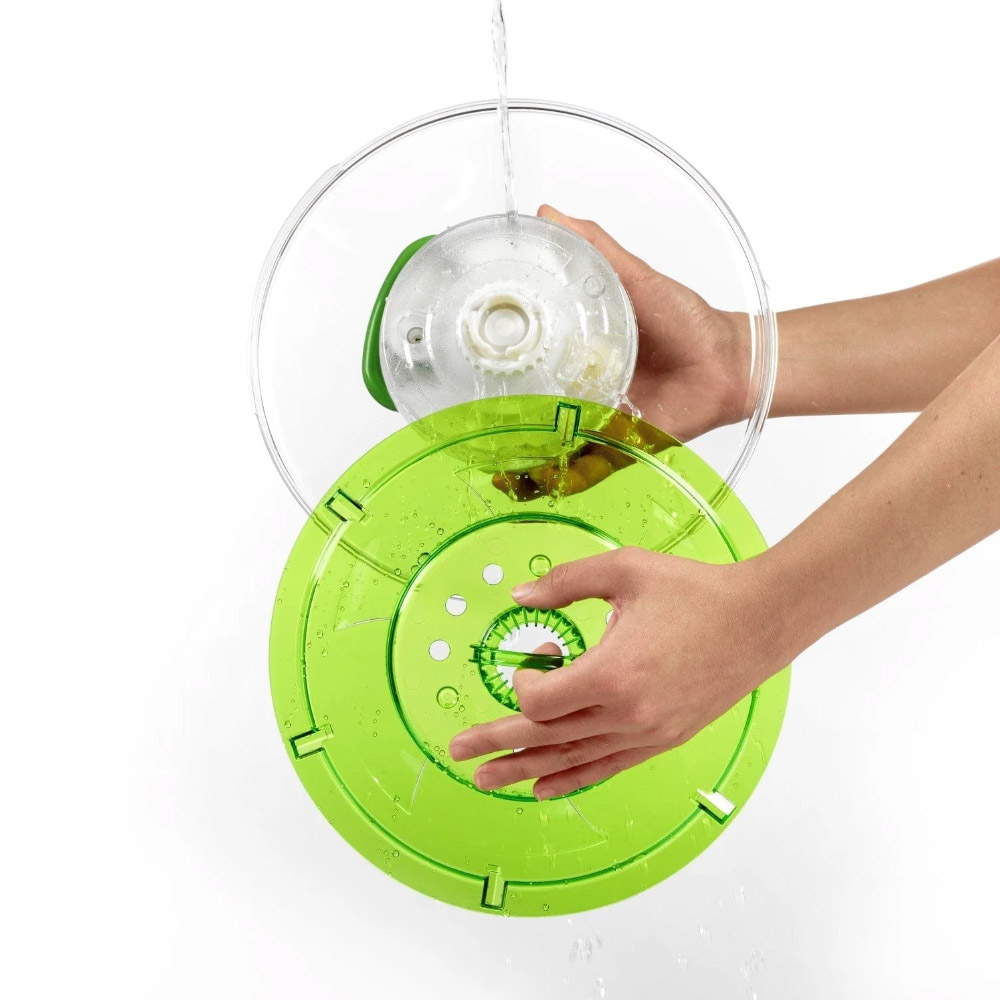 Zyliss Easy Spin 2 Aquavent Salad Spinner image 4